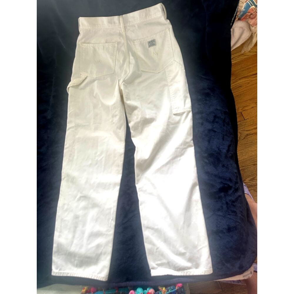 DENIMIST $265 WHITE CHAPEL CARPENTER CARGO PANTS JEANS 27
